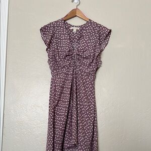 Floral Mauve Dress